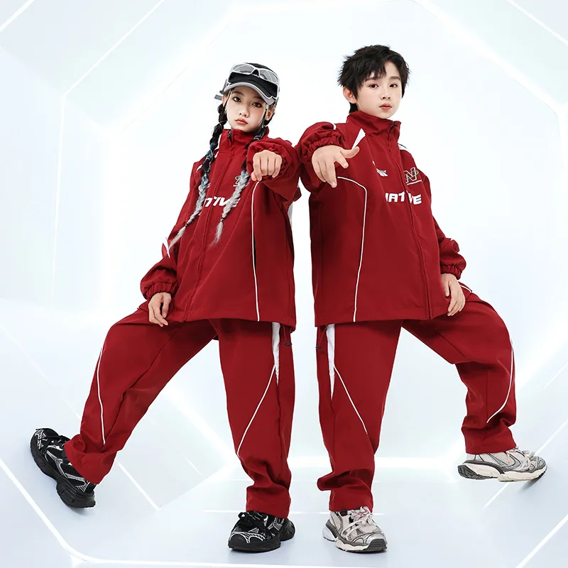 Street Fashion Outfit Girl - Kostum Tari Hip Hop Anak Laki-laki
