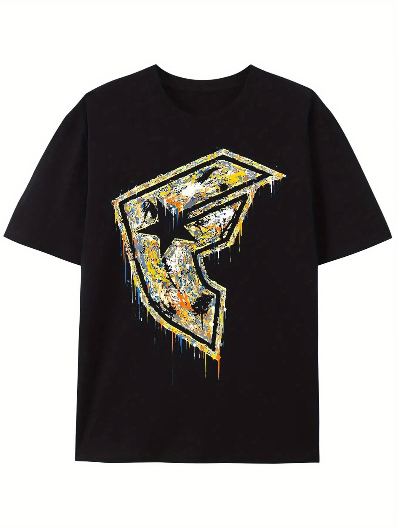 Street Fashion Essentials - Kaos Pria Ukuran Besar 1 Retro