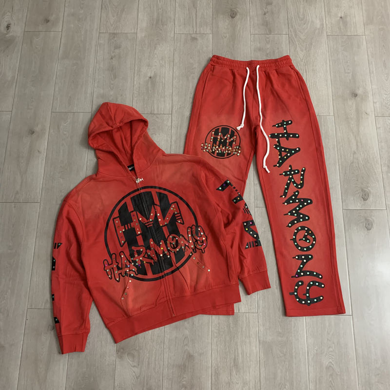 Street Fashion Hip Hop - Setelan Hoodie dan Celana HARMONY dari
