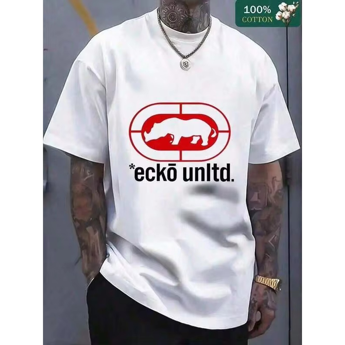 Street Fashion Essentials - Kaos Polos Ecko Unltd yang Sedang