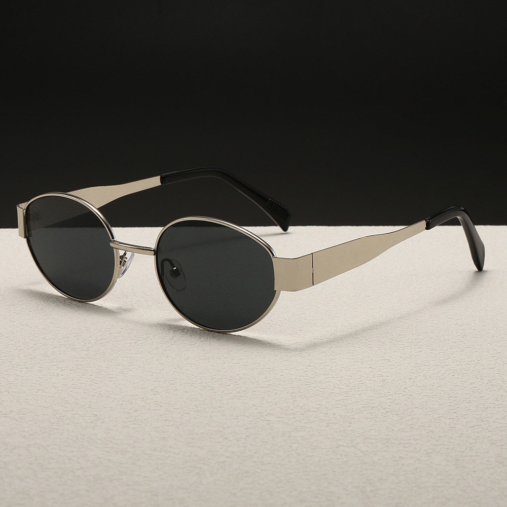 Kacamata Hitam Bingkai Bulat T - Street Fashion Glasses ulasan dan harga