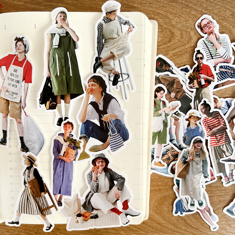 26pcs Stiker Majalah Wanita Be - Street Fashion Magazines ulasan dan harga