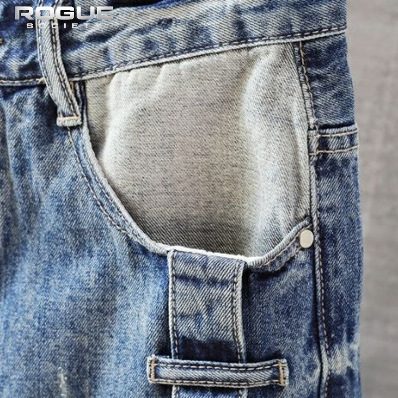 Celana Pendek Denim Gaya Korea - Street Fashion Hip Hop ulasan dan harga