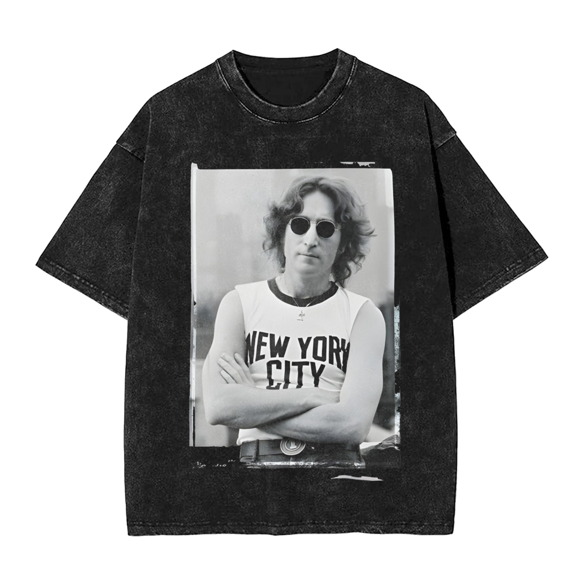 Kaos Harajuku John Lennon 1972 - Street Fashion Of New York ulasan dan harga
