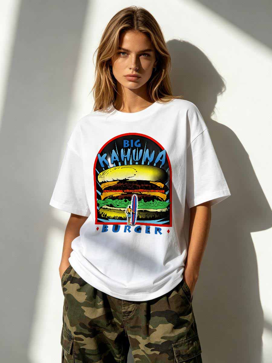 Kaos T-Shirt Efek Warna Gradas - Street Fashion Essentials ulasan dan harga