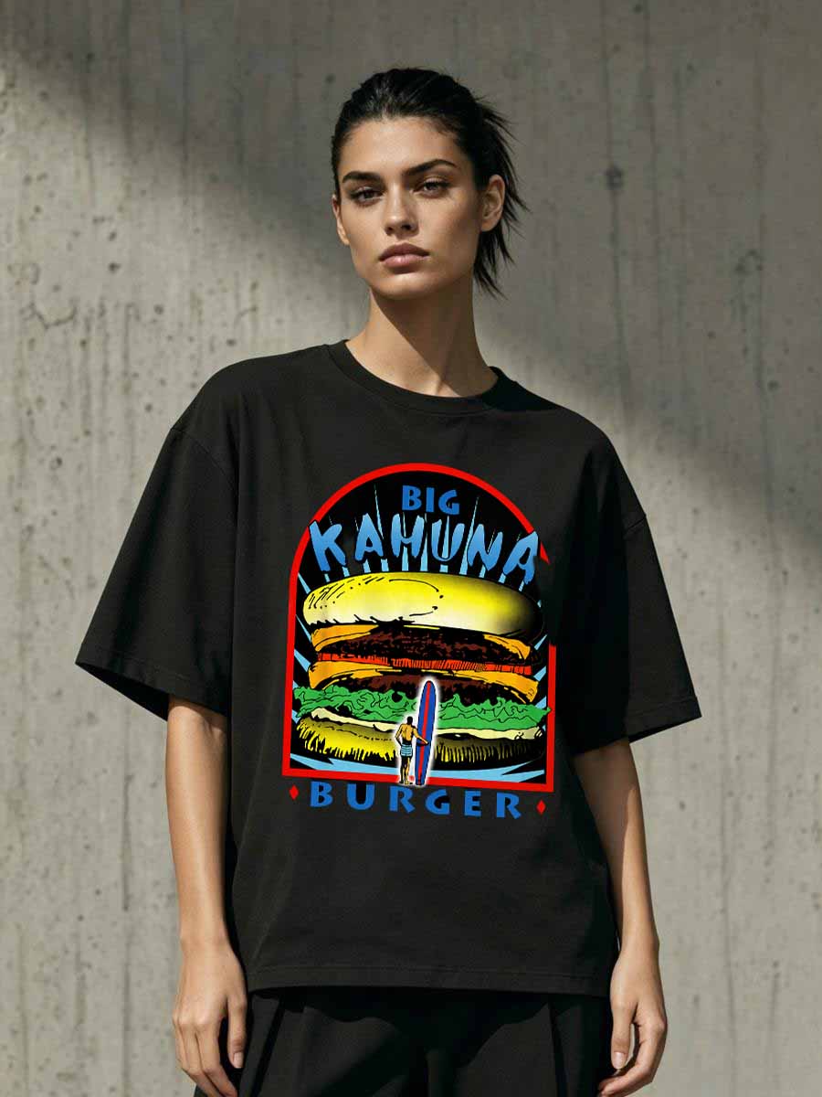Kaos T-Shirt Efek Warna Gradas - Street Fashion Essentials ulasan dan harga