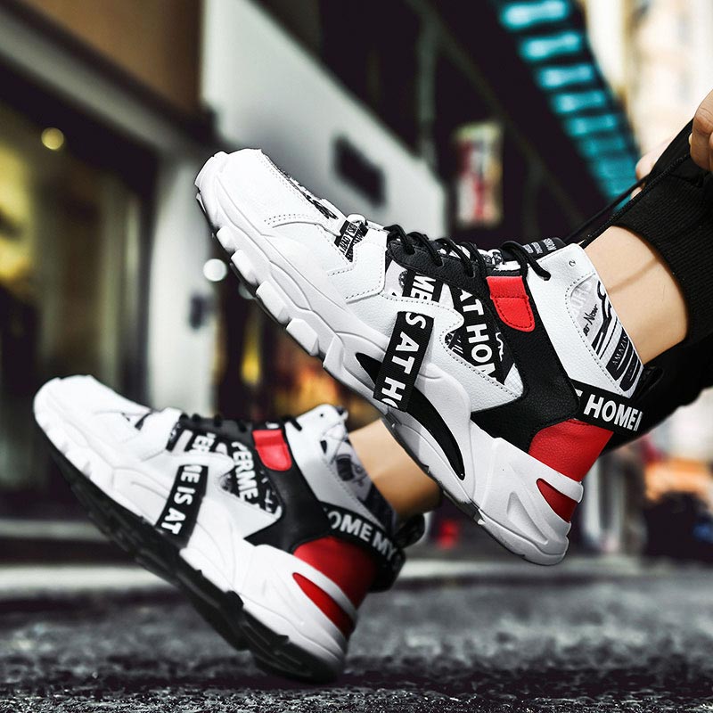 Sneakers Pria Chunky Atasan Ti - Street Fashion Online Shopping ulasan dan harga