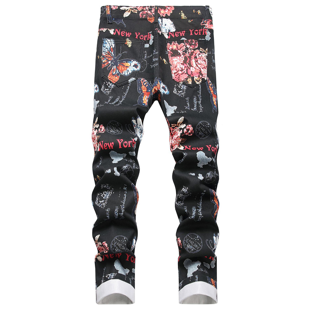 Celana Jeans Pria Motif Digita - Street Fashion Of New York ulasan dan harga