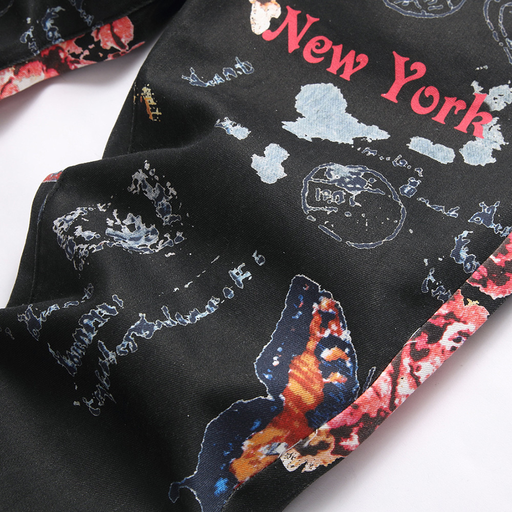 Celana Jeans Pria Motif Digita - Street Fashion Of New York ulasan dan harga