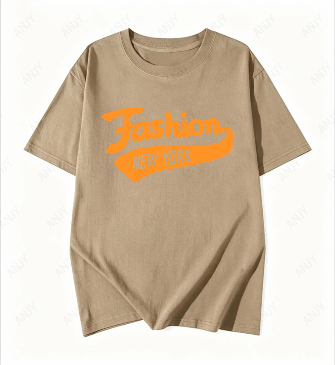 Kaus bermotif huruf gaya jalan - Street Fashion Of New York ulasan dan harga