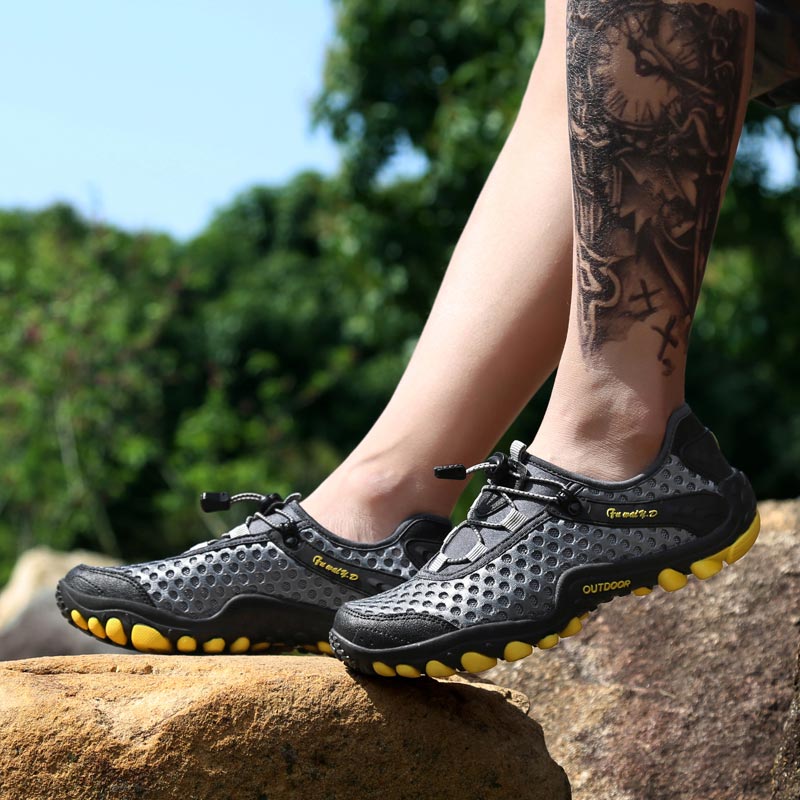 Trekking Gunung Sepatu Olahrag - Street Fashion Online Shopping ulasan dan harga