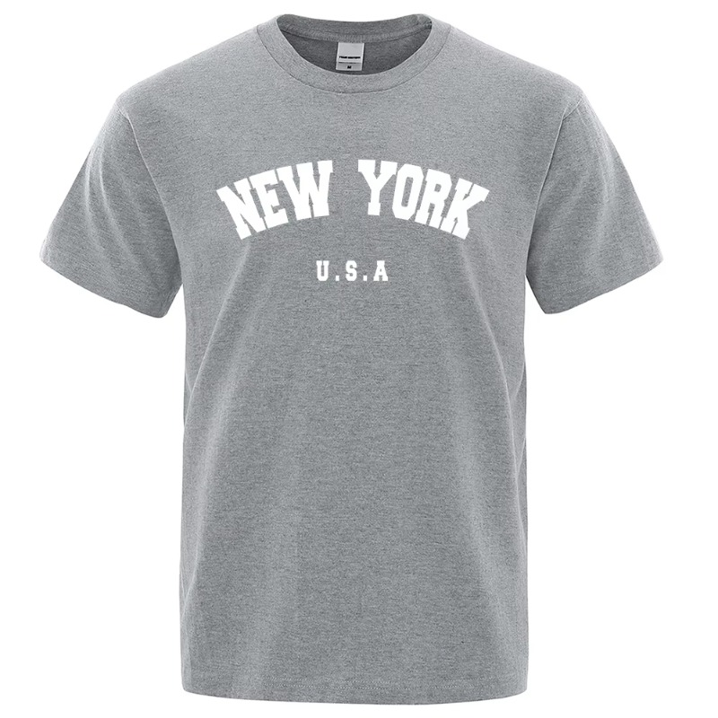 Kaus Cetak Jalanan Kota New Yo - Street Fashion Of New York ulasan dan harga