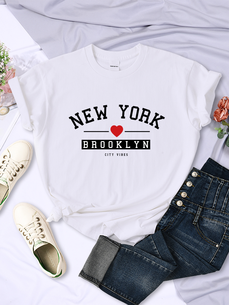 Kaus Gambar Cetak Huruf New Yo - Street Fashion Of New York ulasan dan harga