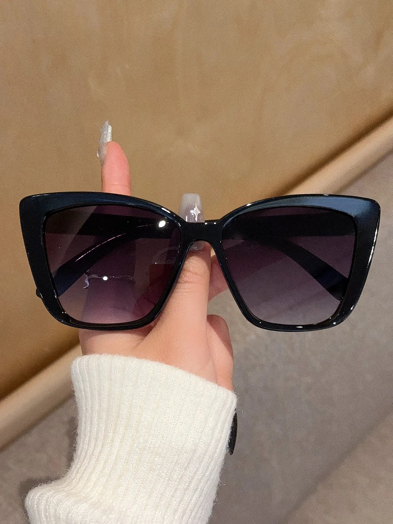 Kacamata Hitam Cat Eye Trendi  - Street Fashion Glasses ulasan dan harga