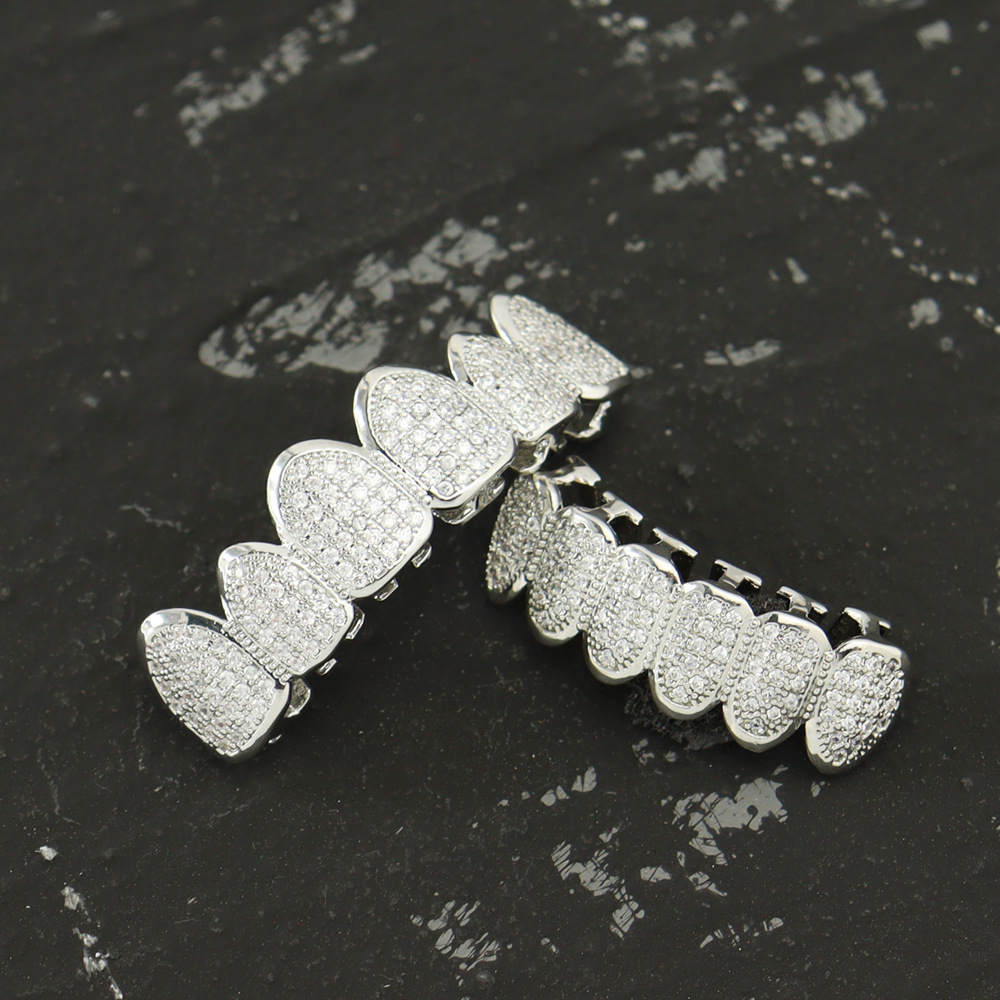 1Pc Perhiasan Gigi Grillz Emas - Street Fashion Essentials ulasan dan harga
