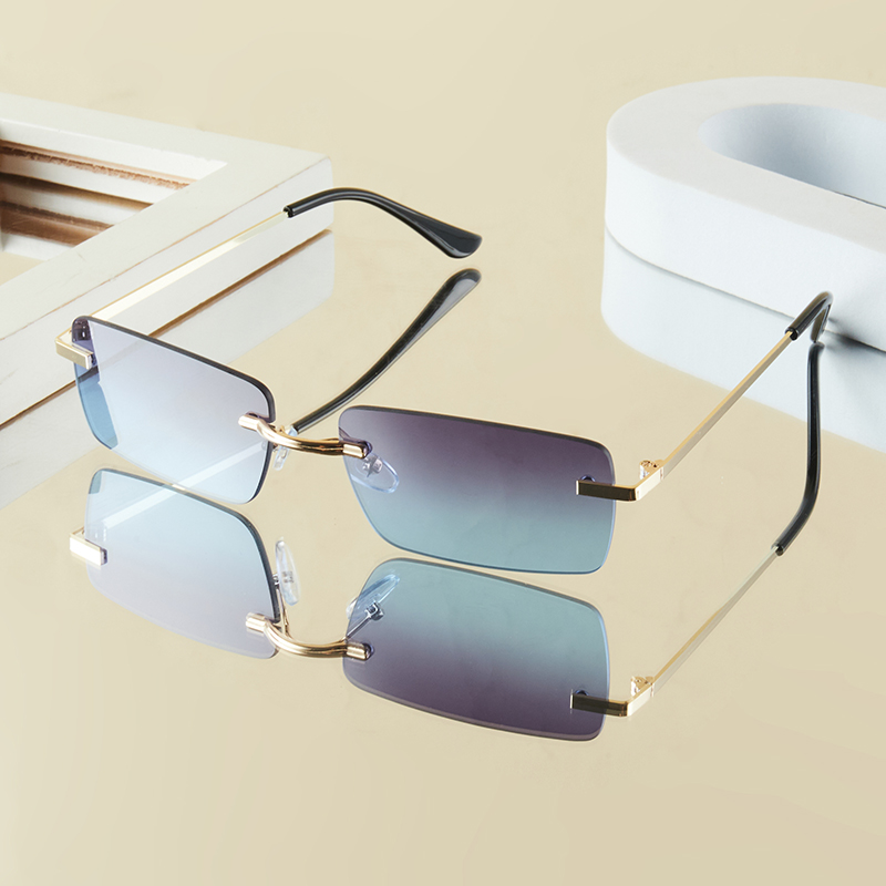 1 Buah Kacamata Fashion Pria B - Street Fashion Glasses ulasan dan harga
