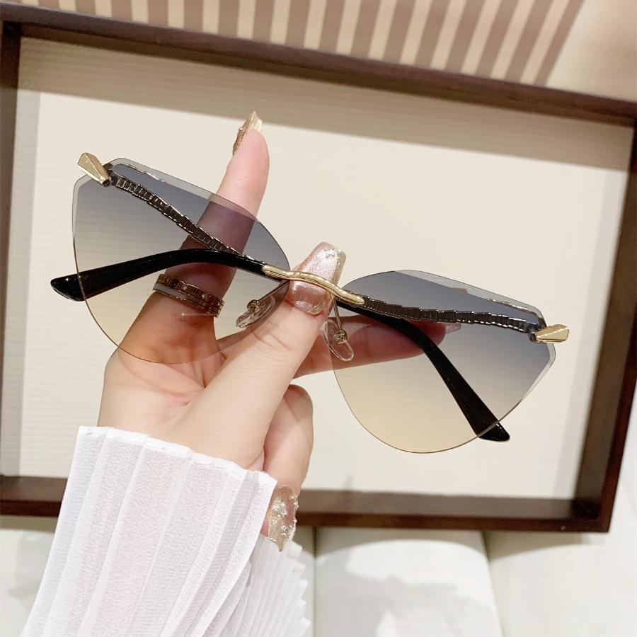 1Pc Kacamata Fashion Wanita Ga - Street Fashion Glasses ulasan dan harga