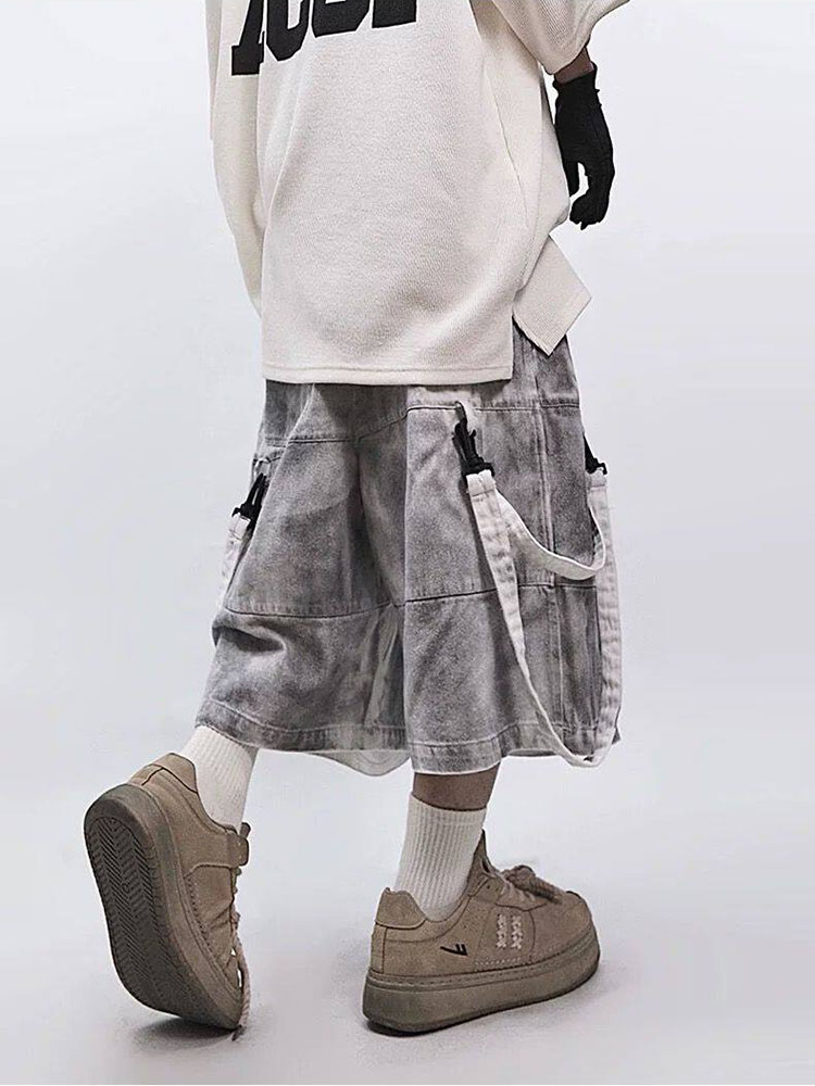 Celana Jeans Pria Retro Hip-ho - Street Fashion Hip Hop ulasan dan harga