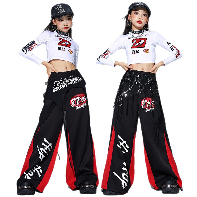 Pakaian Tari Jazz 2025 untuk A - Street Fashion Outfit Girl ulasan dan harga