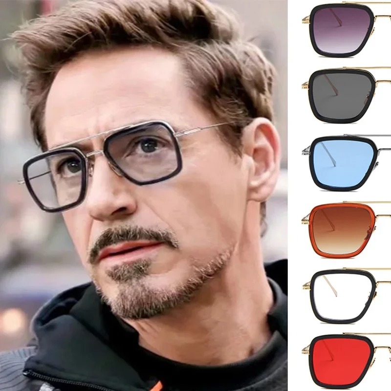 Kacamata Steam Punk Tony Stark - Street Fashion Glasses ulasan dan harga