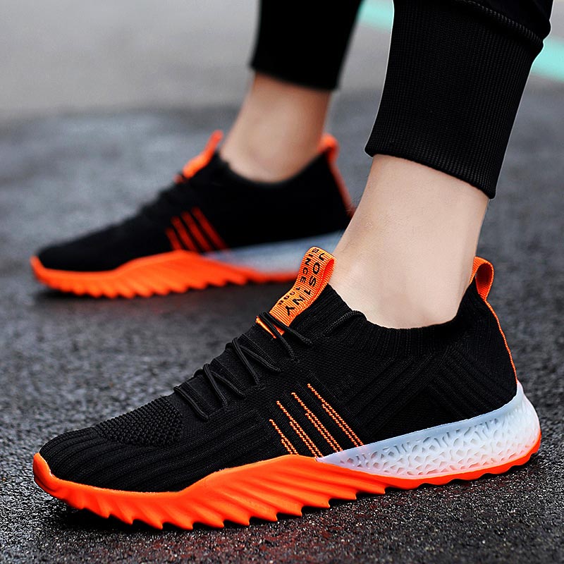 Sepatu Olahraga Pria Jaring Ud - Street Fashion Online Shopping ulasan dan harga